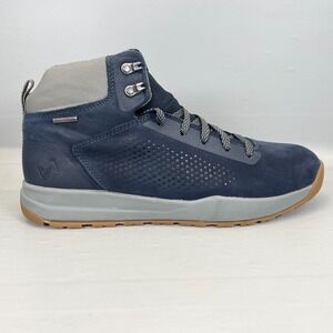 Forsake Dispatch Mid Hiking Boots Mens Size 11.5 Navy Blue Leather Lace Up Shoes